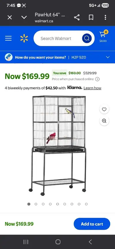 Bird / Parrot Cage, View more