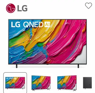 LG 65” QNED 4K UHD Smart AI webOS TV  2025 Model, View more