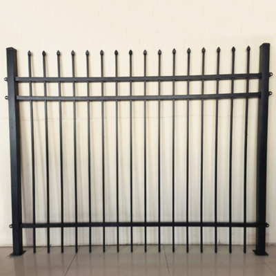 Ligne de clôture ornementale industrielle | Panneau rackable pour clôture ornementale | Steel Fence...