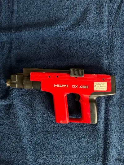HILTI Tool: DX450 Z166-75 for Concrete & Steel Fastening For medium duty fastenings to steel or conc...