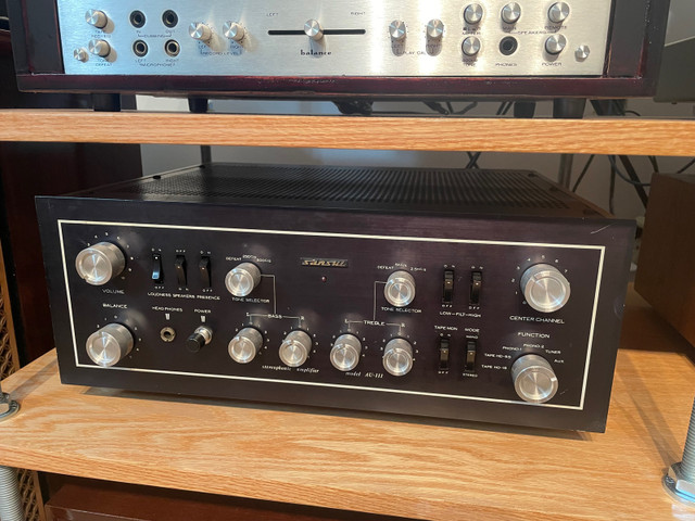 Sansui AU-111 Integrated Tube Amp in Stereo Systems & Home Theatre in City of Halifax