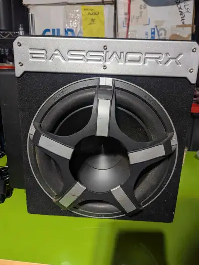 hertz subwoofer and amplifier , View more