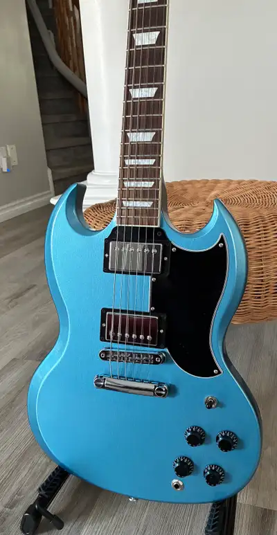 2017 Gibson SG Standard in Pelham Blue, View more