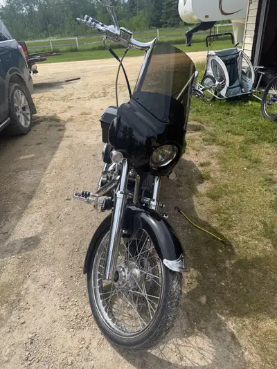 Engine has only around 1500kmpretty sure little less, big bore fire ball ignition cams, bike is fast...