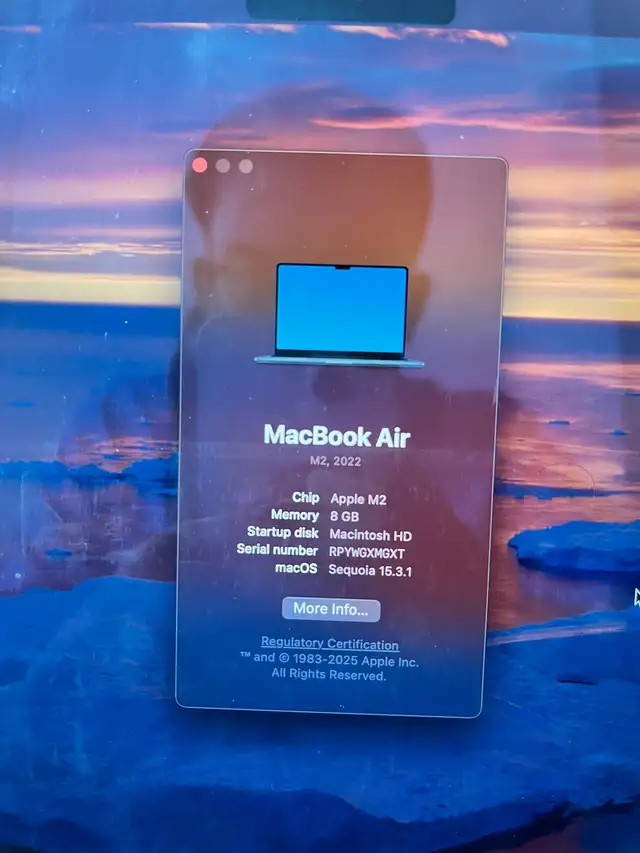 Macbook Air M2 2022 dans Portables dans Ville d’Halifax - Image 4