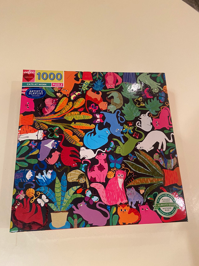1000 Piece Puzzles: Cobble Hill, Hallmark, Eurographics in Toys & Games in Calgary