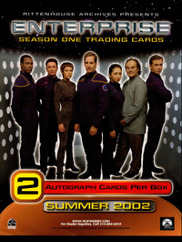 Star Trek: Enterprise trading cards, autographs