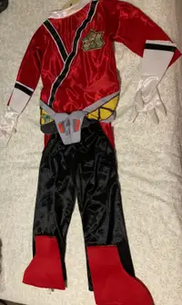 Red power ranger halloween costume