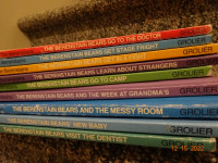 Books,Berenstain Bear Books,,most hardcover, teaching aid