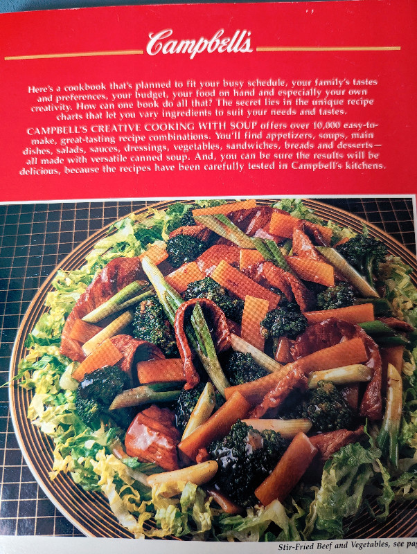 Cookbook: Campbell's Creative Cooking with Soup. in Non-fiction in Winnipeg - Image 2