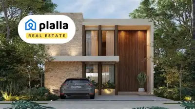 A new residential development with houses featuring 3 and 4 bedrooms for sale in Playa del Carmen an...