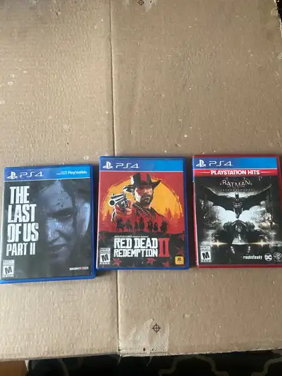 Selling the 3 game bundle, willing to negotiate. Text me 6478297635 or msg me.