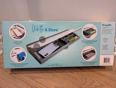 Storage & White Board Desk Organizer- BRAND NEW IN BOX!, View more