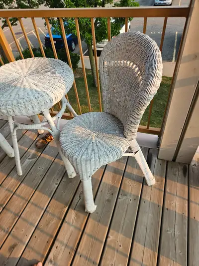 Wicker patio.set, View more