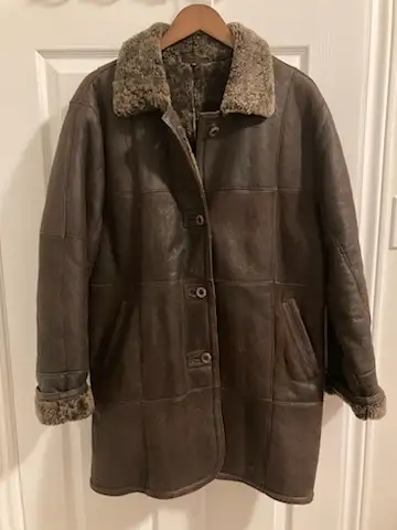Genuine Sheepskin Coat - Creations Jez, View more