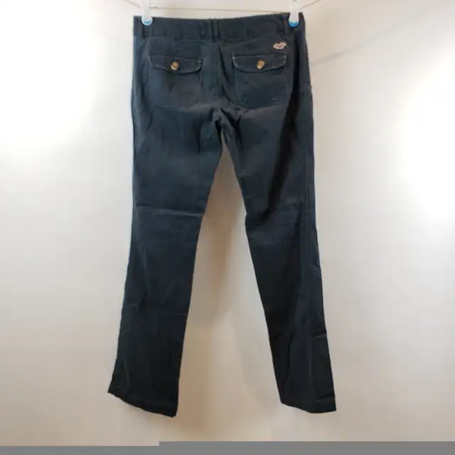 Hollister Navy Flared Trousers in Women's - Bottoms in Oakville / Halton Region - Image 5