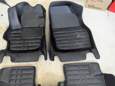 Keep your interior pristine with these custom-fit 3D floor mats designed specifically for a 2010 Maz...