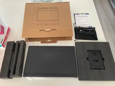 Vipas Portable Monitor 14” FHD 1080p- Brand New, View more