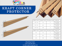 Kraft corners/ side protectors/ edge board/ pallet corners