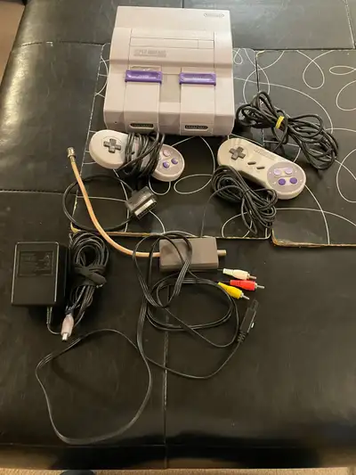 Super Nintendo system, View more