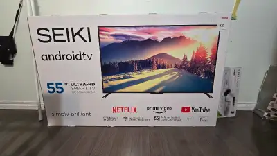 55" 4K Smart TV and 50" 4K , View more