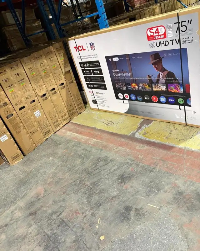 TCL 4K QLED TV All size available  in TVs in Gatineau - Image 3