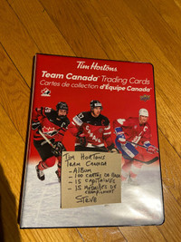 Tim Hortons team Canada // 130 cartes  et l'album