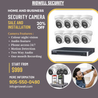 CCTV  SECURITY CAMERA AVAILABLE FOR SALE AND INSTALLATION