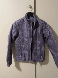 Purple North Face jacket 