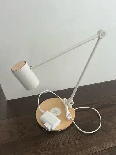 IKEA table lamb with wireless charging, View more
