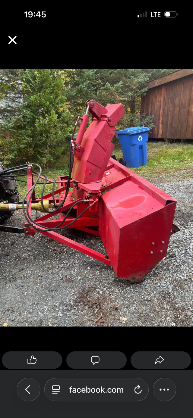 Souffleur à neige pour tracteur de 30 hp à 50 hp | Lawnmowers & Leaf ...