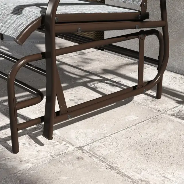 Outdoor 2-Person Glider Bench, Outside Swing Glider Chair in Chairs & Recliners in Markham / York Region - Image 10