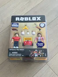 Roblox Where's the Baby Figures & Virtual Item Code Celebrity 