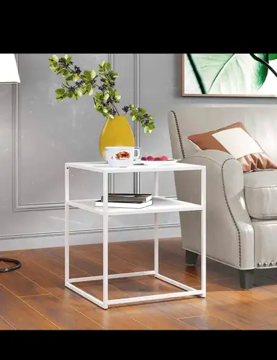 End Table,20 Inch Square Side Table, Nightstand, Coffee Table, , View more