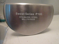SWEET SERIES P-106  Stainless Steel Milled Face Mallet Putter