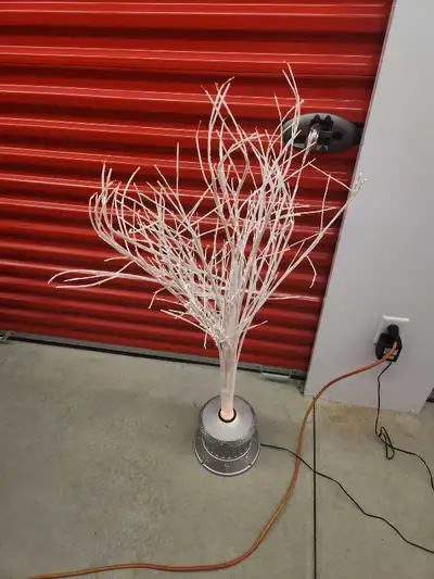 Lighted White Branch Tree, View more