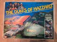 1981 Dukes of Hazzard Electric Slot Racing Set