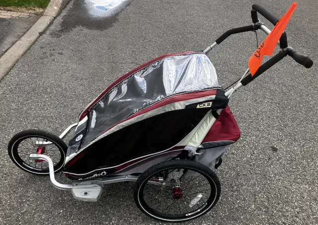 Chariot CX2 - kits jogging + vélo in Kids in Longueuil / South Shore - Image 2
