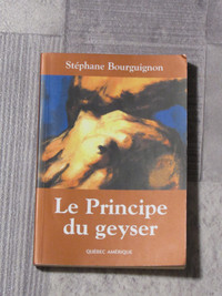 Le principe du geyser - Stéphane Bourguignon