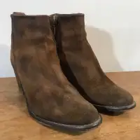 Vintage diesel leather boots (femme)