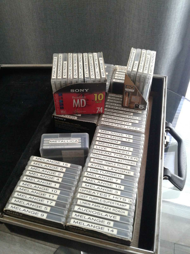 Lecteur/enregistreur Mini Disc Sony dans Appareils électroniques  à Ville de Québec - Image 4