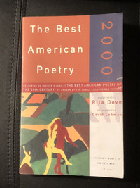 The best American poetry 2000 softcover book