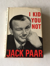 I Kid You Not by Jack Paar autobiography