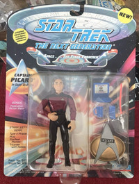 1994 STAR TREK Next Generation Captain PICARD action Figure