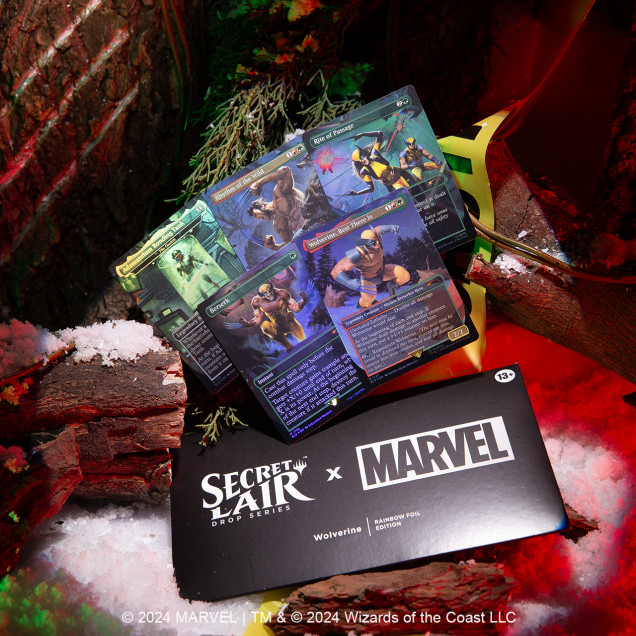 MTG Secret Lair x Marvel Wolverine FOIL *IN HAND* in Arts & Collectibles in City of Toronto - Image 2
