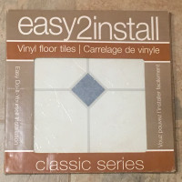 NEW 5 sqft = 5 peel& stick Vinyl floor tiles 12x12''