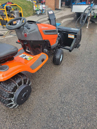 2014 Husqvarna  Lawn Tractor  With snowblower