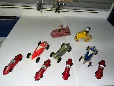 PARKER PICKERS - Actually I have 14 assorted - 8 rubber Viceroy cars with 4 of then Sunruco which ar...