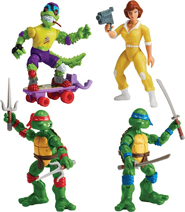 Playmates TMNT Classic Adventure Heroes Collection 4 Pack in Toys & Games in Mississauga / Peel Region - Image 2
