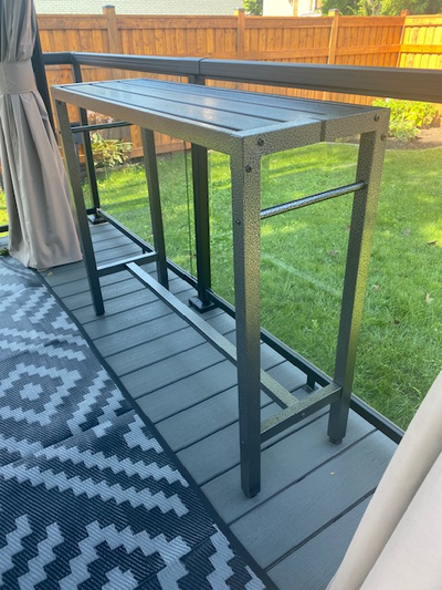 Outdoor Bar Table/Pub Table/Garden Patio Table, View more